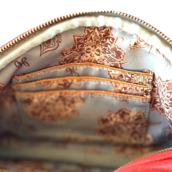 Hobo Reach Crossbody Rio Leather Bag Purse - Picture 6 of 6